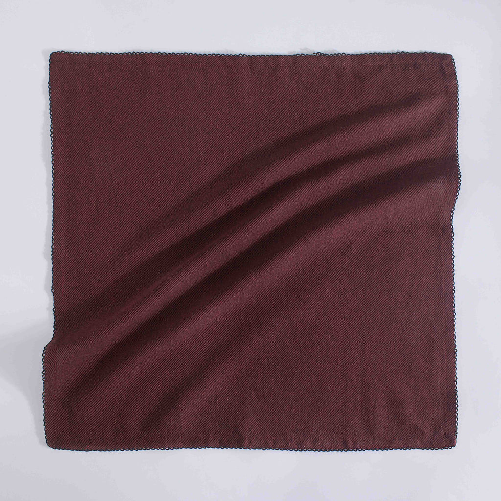 FINGERCRAFT Table Napkins, Cotton Cloth Napkin, Picot Edge, 20-inch, 12 Pack, Ivory