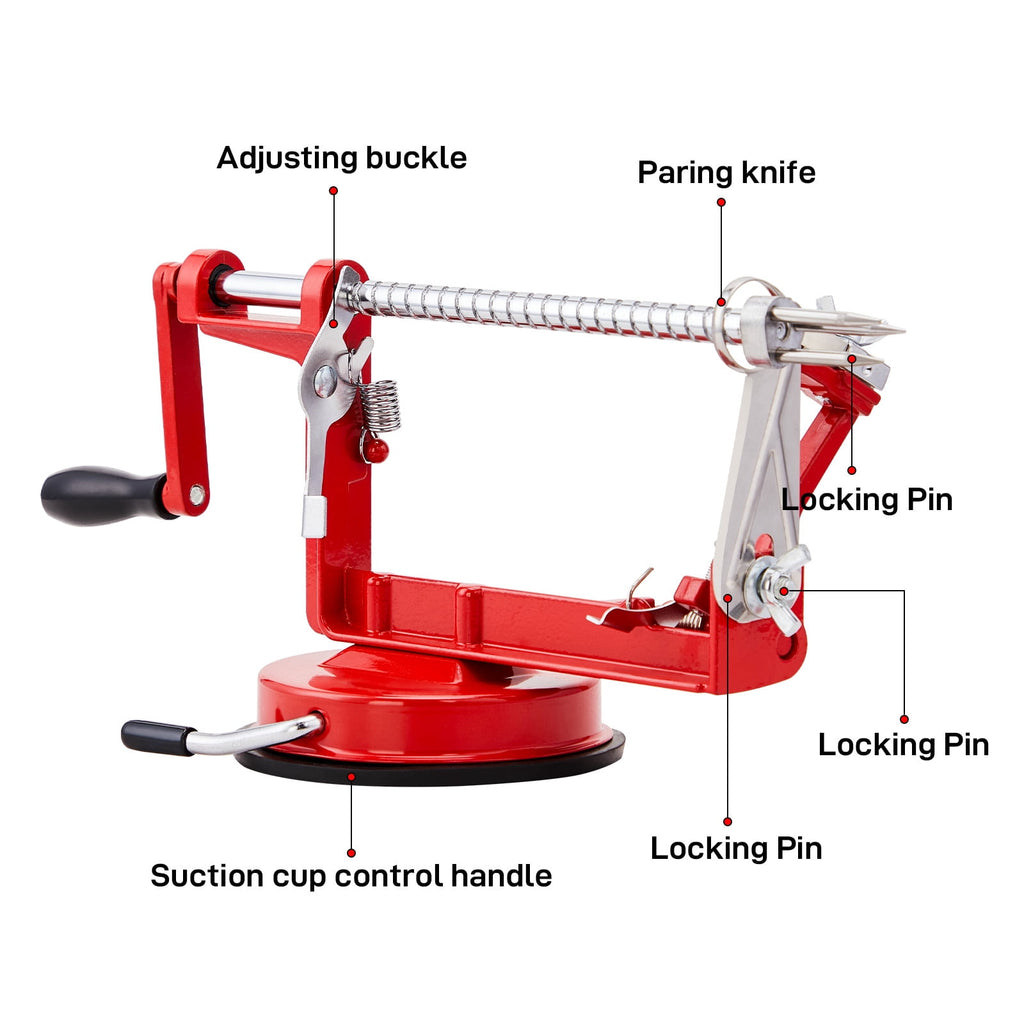 Zimtown 3 in 1 Apple Peeler and Corer Slicer Machine, Fruit Cutter Kitchen Tool Pear Fruit Easy Cut