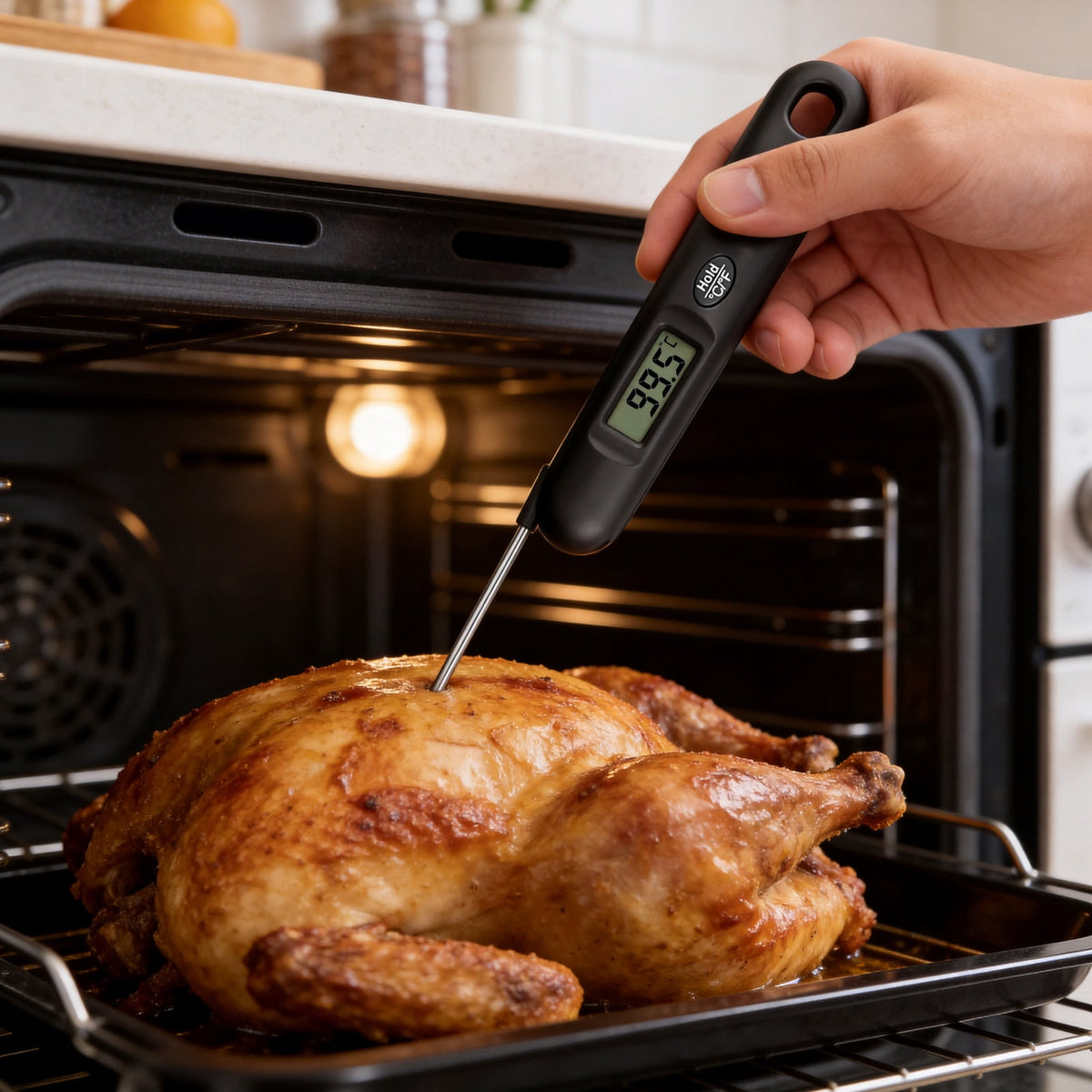 AGCAN Digital Meat Thermometer Instant Read Food Thermometers for BBQ Grilling Cooking