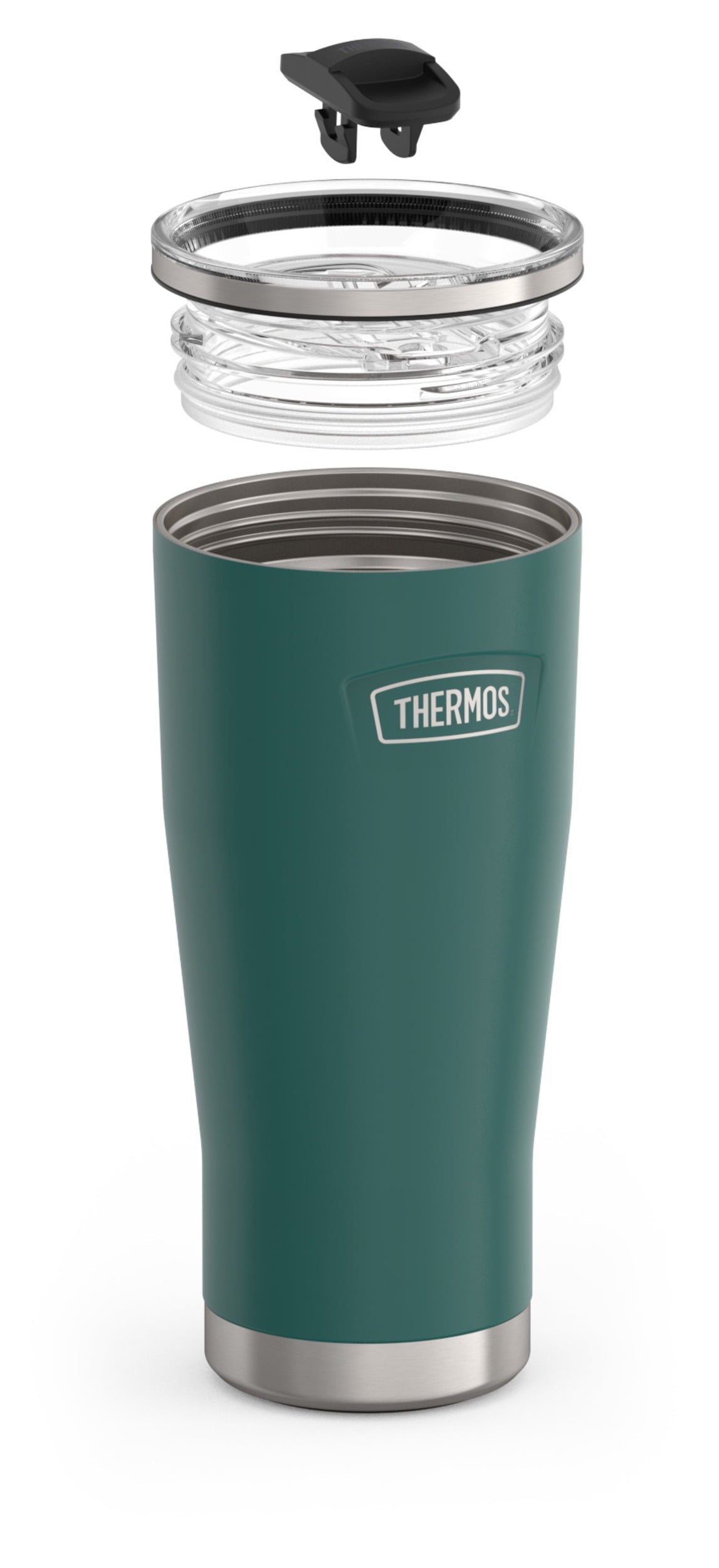 Thermos Stainless Steel Tumbler, w/ Slide Lock Lid, Graphite, 24 oz