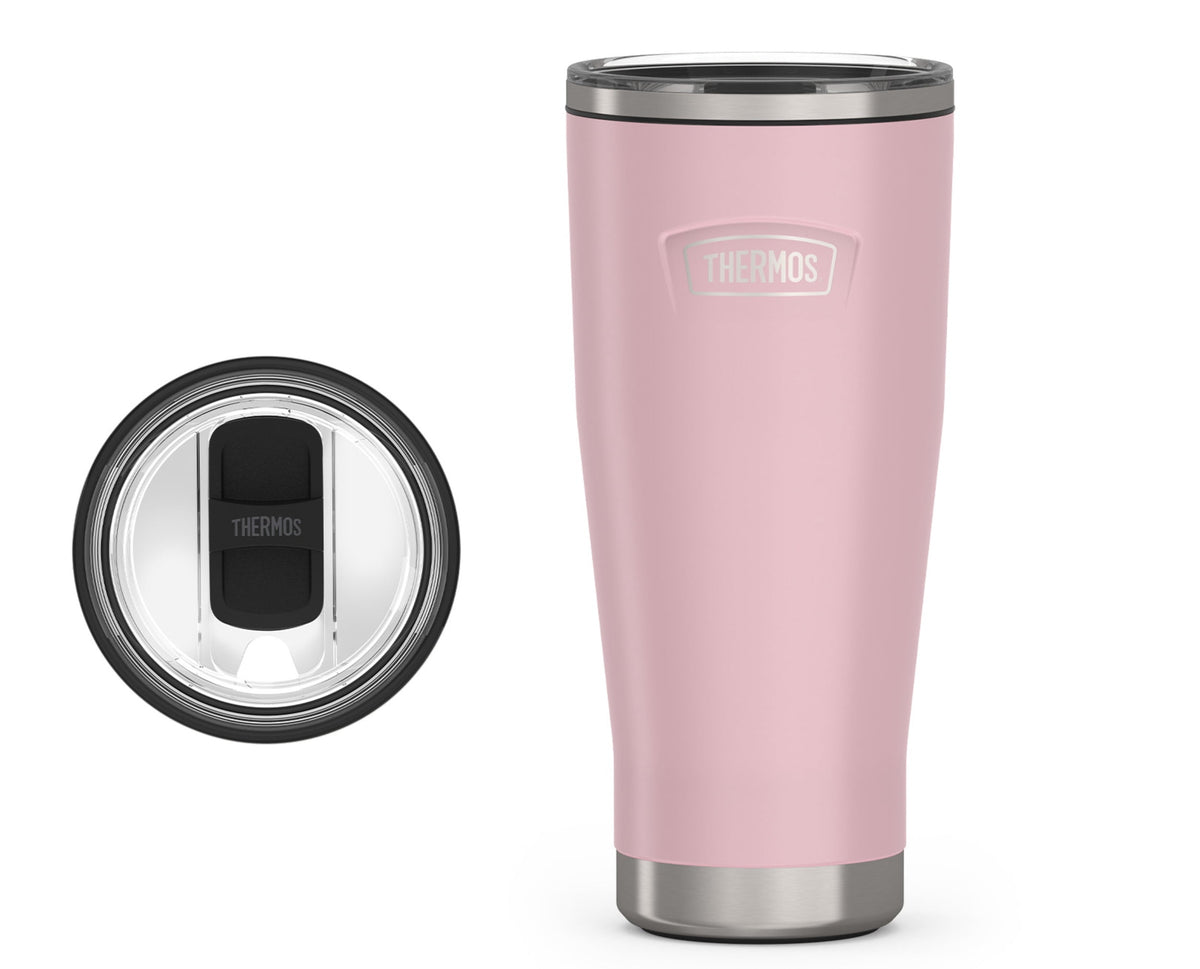 Thermos Stainless Steel Tumbler, w/ Slide Lock Lid, Graphite, 24 oz