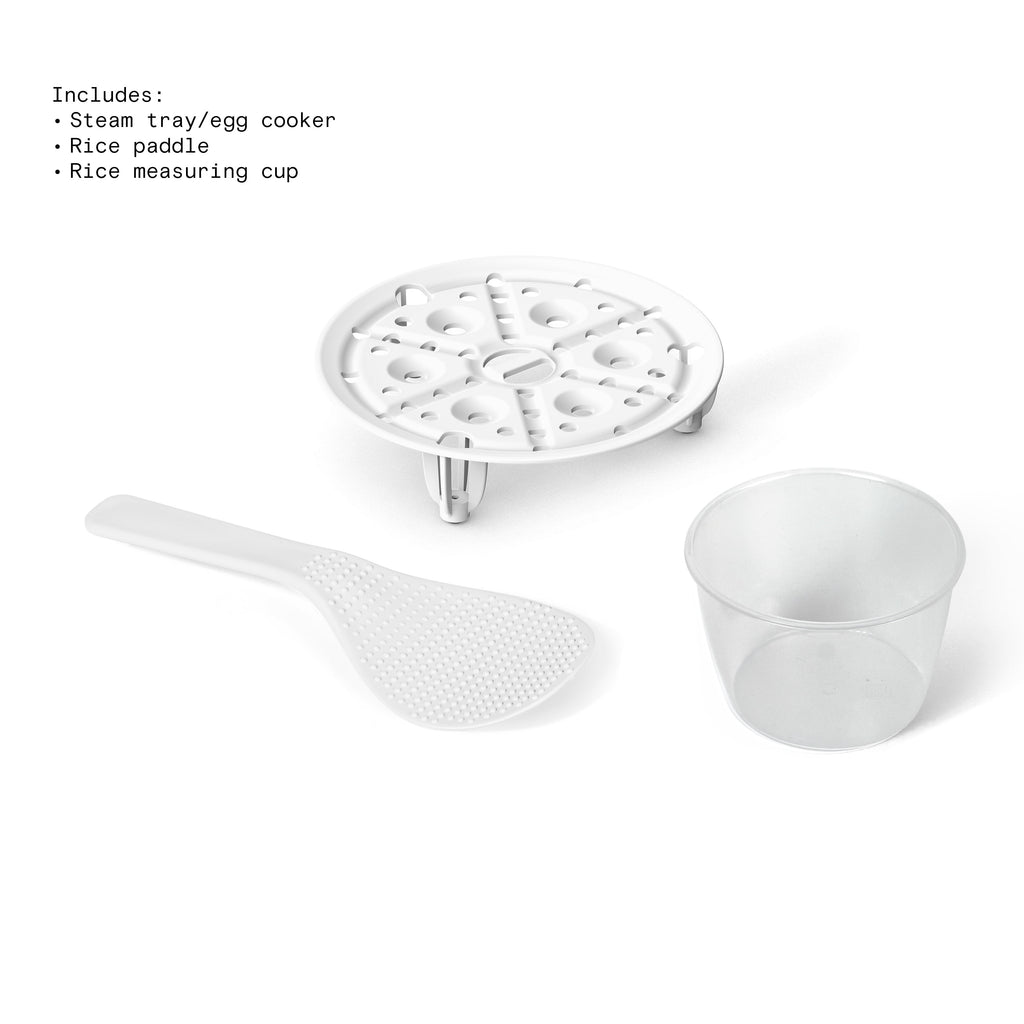 Beautiful 14-Cup Cooked, 6-Cups Uncooked Electric Rice and Grain Cooker, EverGood Ceramic Nonstick Coating, Thyme Green by Drew Barrymore