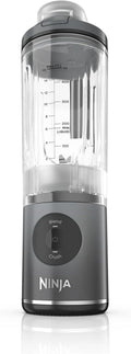 Restored Ninja BC200GY Blast Max Personal Cordless Blender, 3 Programs, 20 oz. Twist & Go Vessel, Gray (Refurbished)