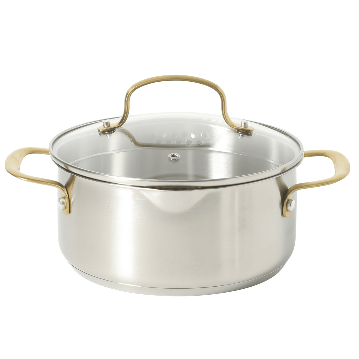 Gibson Home 55-Piece Stainless Steel Cookware Set, Cooking Pots and Pans with Dinnerware, Bakeware, & Utensils