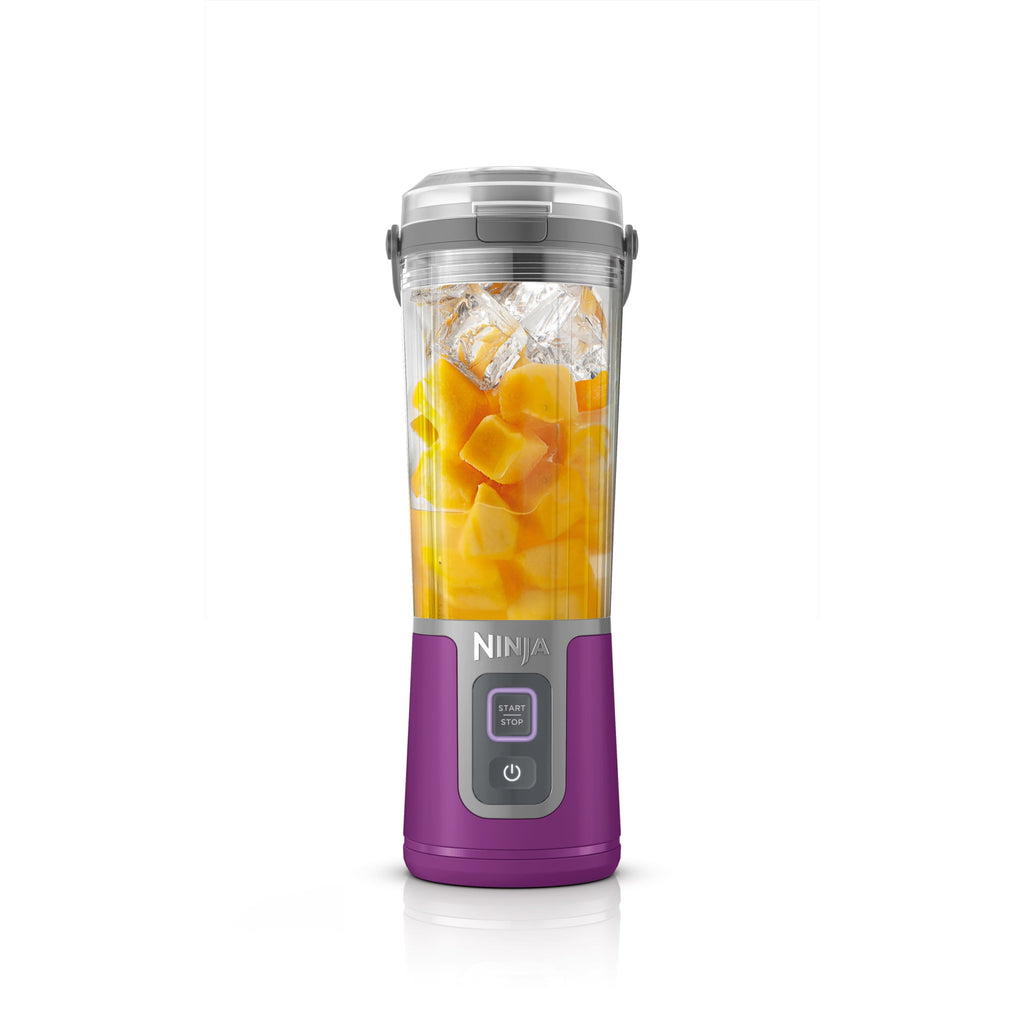 Ninja Blast Portable Personal 18 Oz Blender w/ Leak Proof Lid & Easy Sip Spout, Rechargeable Base, BC150PK Pink
