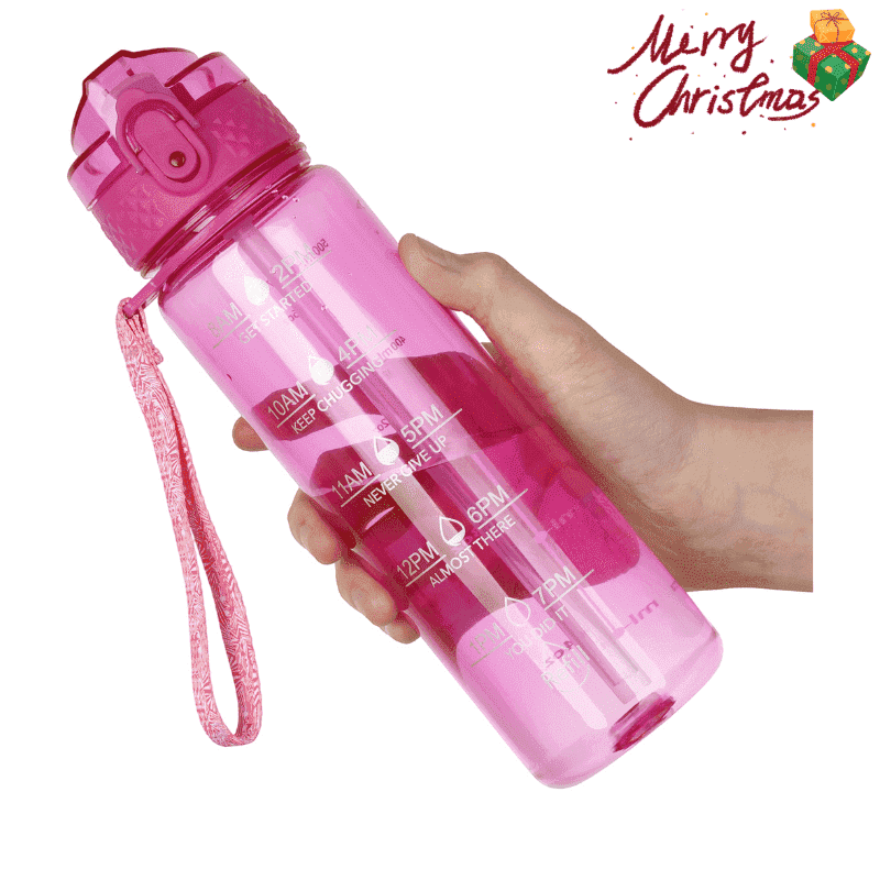 Oldley Transparent Tritan Kids Bottle – 17oz Straw Water Bottle with One-Hand Open Button, Lockable Leak-Proof Lid, Ideal for Daily Hydration