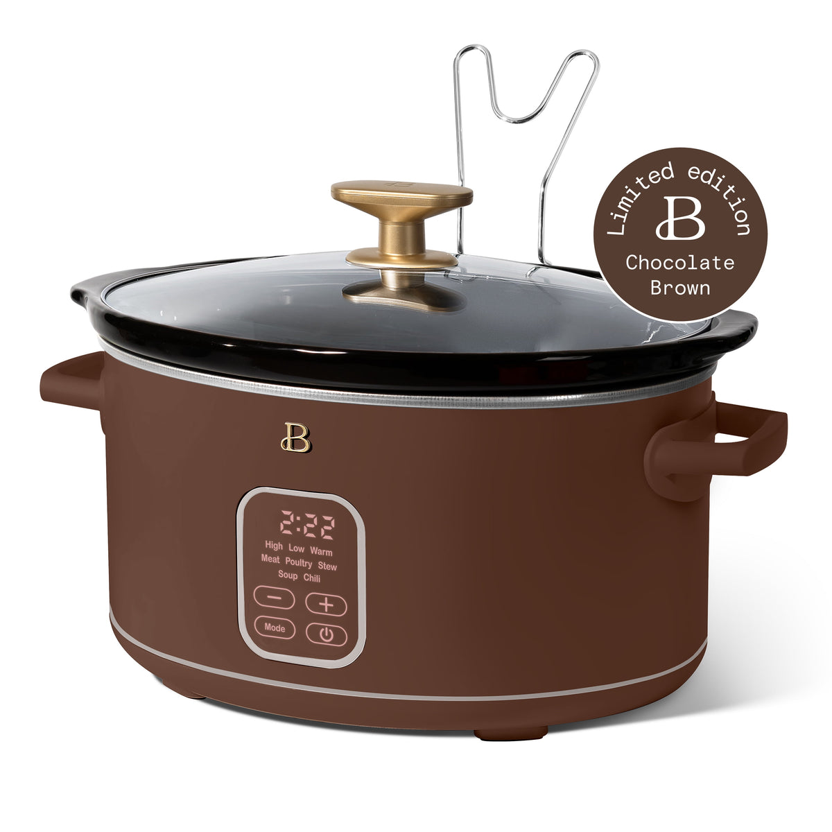 Beautiful 6 Qt Programmable Slow Cooker, Thyme Green by Drew Barrymore