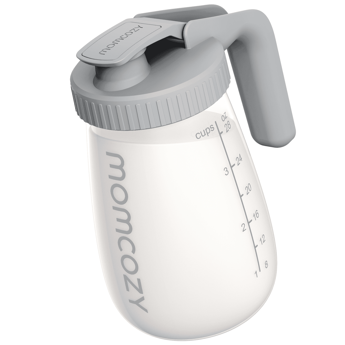 Momcozy Breast Milk Pitcher, Resistant to Heat and Cold Abrupt Temp Swings, 1 Quart Mason Jar