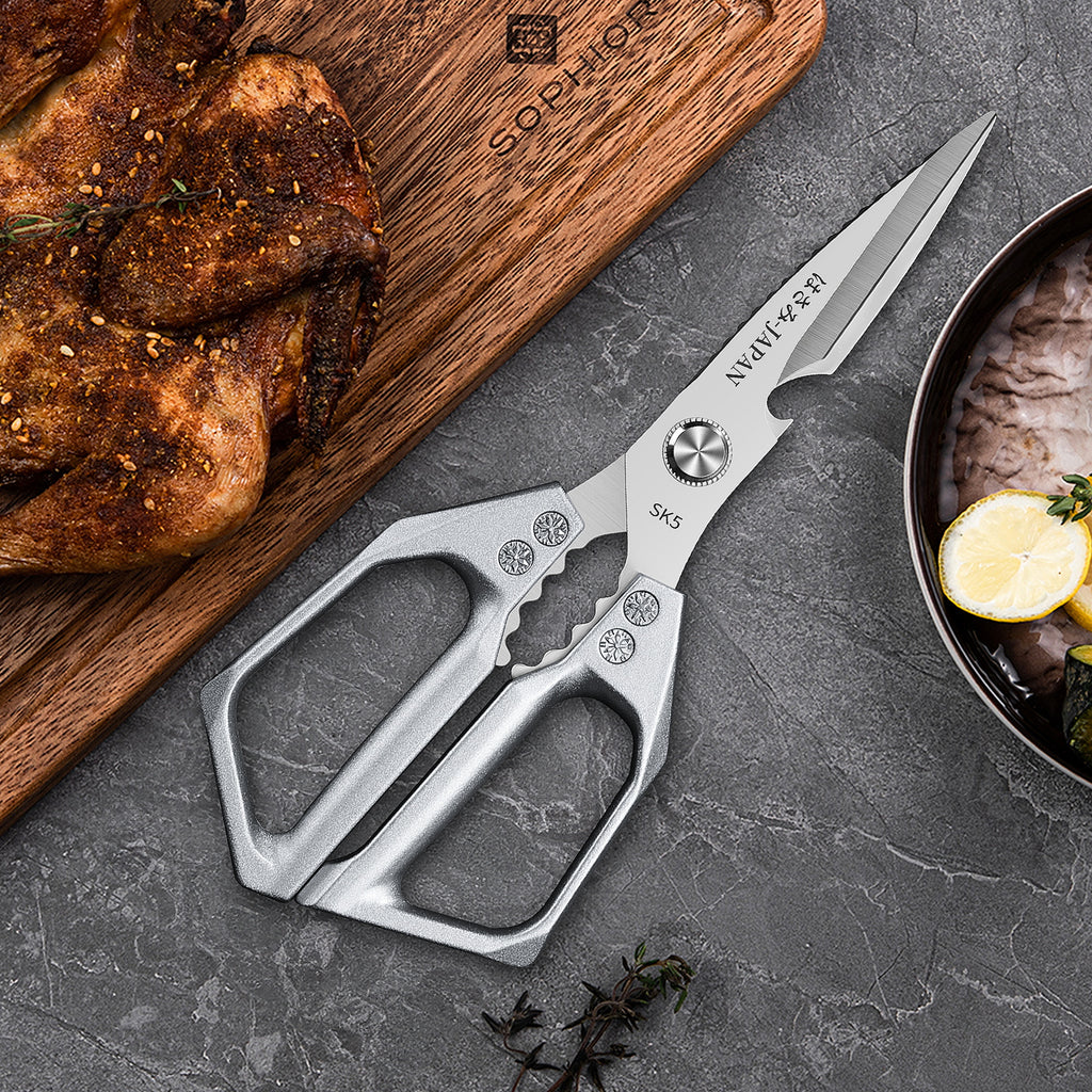 Plys Kitchen Shears Heavy Duty All-Purpose Stainless Steel Dishwasher Safe