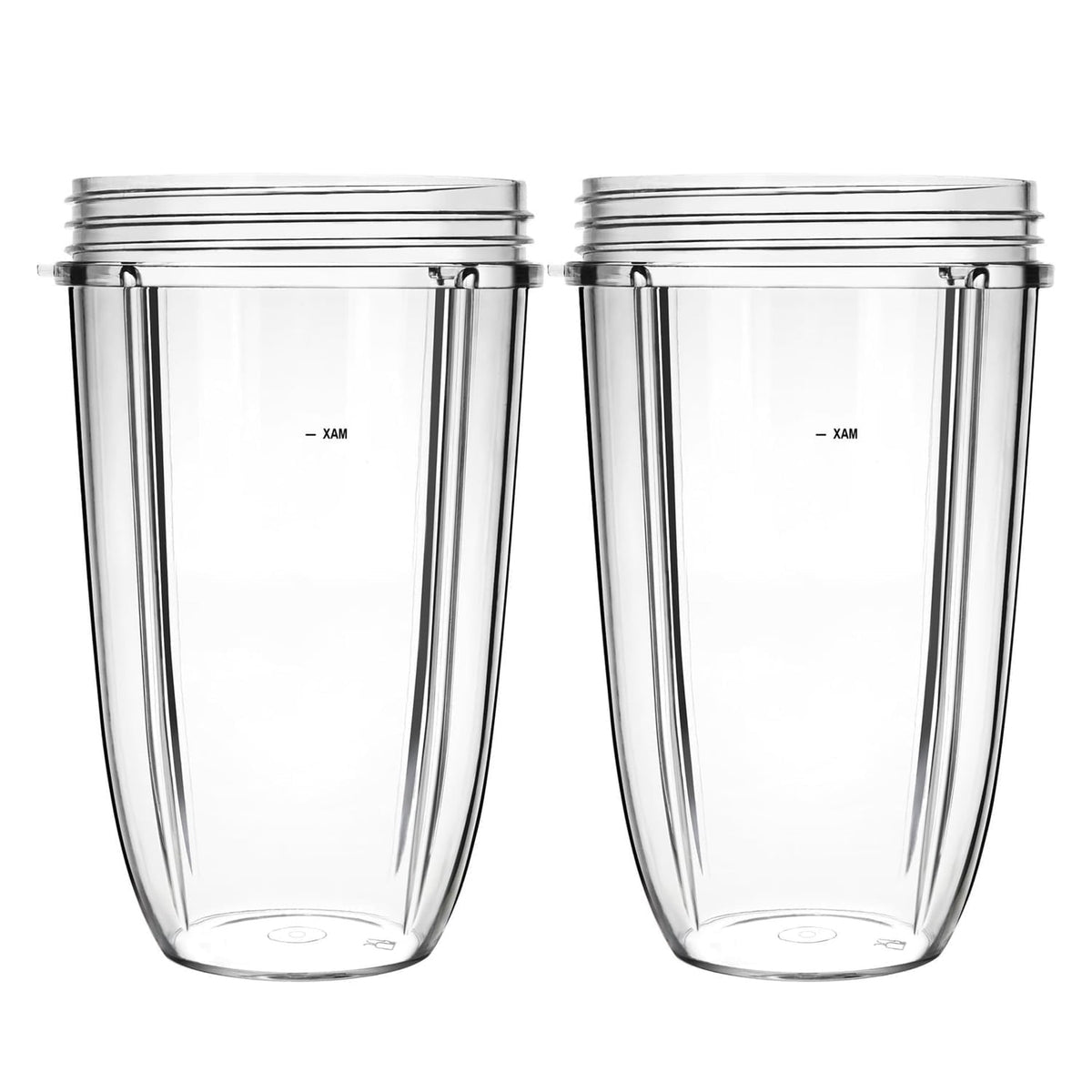 2 Pack Blender Replacement Parts for Nutribullet Blender, 24OZ Cup with Replacement Extractor Blade Compatible with Nutribullet 600W 900W Blenders