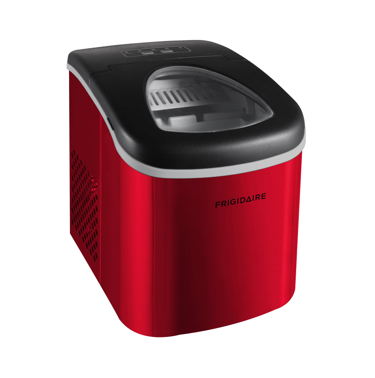 Frigidaire 26 lb Bullet Ice Maker Stainless Steel - compact, high-capacity icemaker producing bullet-shaped ice ideal for kitchens, parties, and entertaining