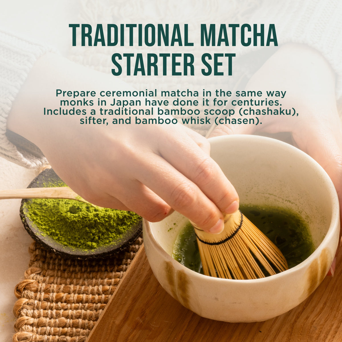 Jade Leaf Matcha Traditional Matcha Starter Set