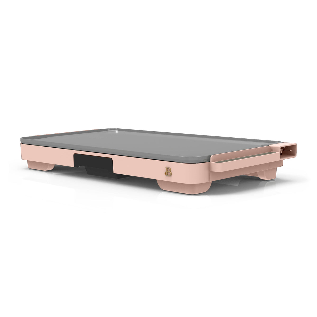 Beautiful XL Electric Griddle 12" x 22" with EverGood Ceramic Nonstick Coating, Thyme Green by Drew Barrymore