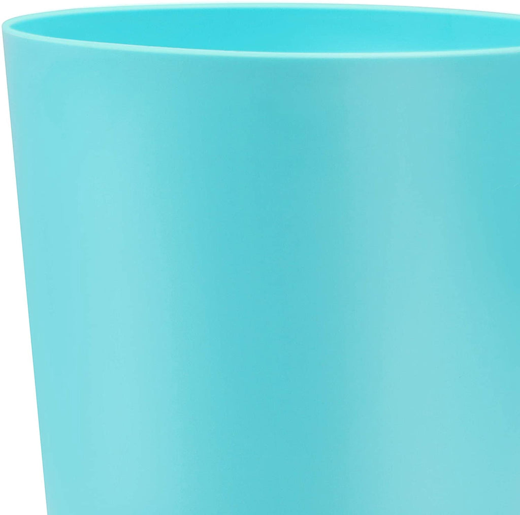GIXUSIL 12Pcs Plastic Cups 350ml Reusable Bbq Cups Plastic Tumblers Set Camping Cups Plastic Drinking Glasses Tumbler Drinking Cups for Outdoor Parties Camping Beach Picnic Kids (Random Color )