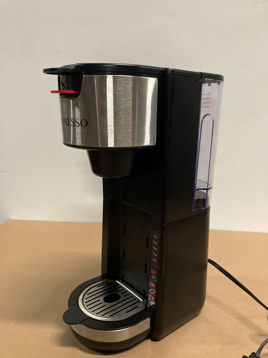 Mixpresso Single Serve Coffee Brewer, White
