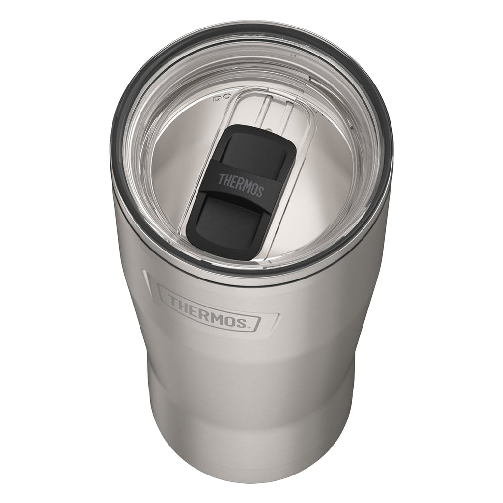 Thermos Stainless Steel Tumbler, w/ Slide Lock Lid, Graphite, 24 oz