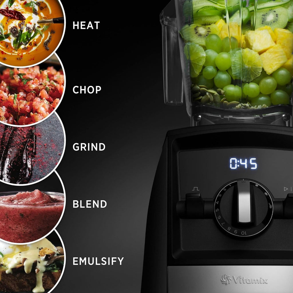 LINKChef Smoothie Blender 57oz Food Processor Combo with Powerful Chopper Grinder