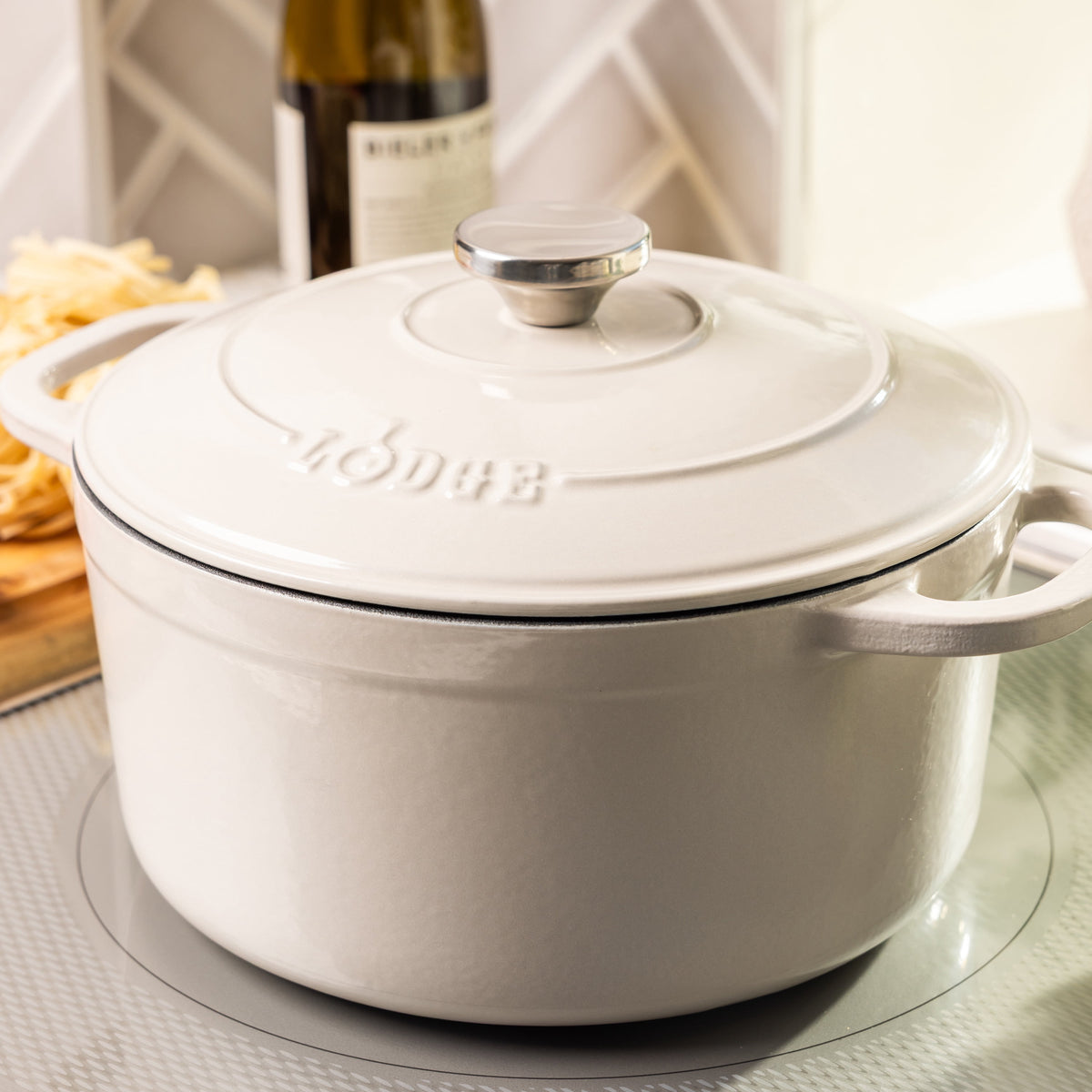 Lodge Cast Iron 5.5qt Indigo Enameled Dutch Oven