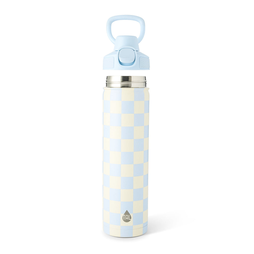 TAL 28oz Stainless Steel Ranger Push Lock Lid Water Bottle, Black