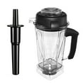 Blender Tamper Tool for Vitamix Classic Tamper 64 oz,Black