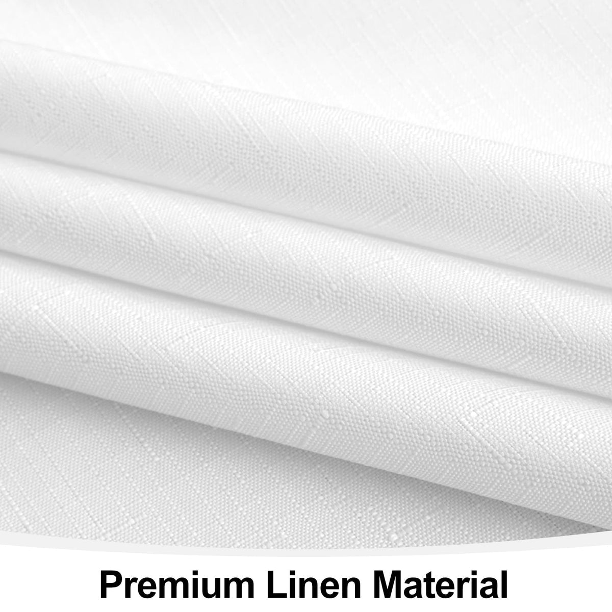 decorUhome Linen Rectangle Tablecloth 52x70 inch, Stain and Wrinkle Resistant Washable Table Cloth, Decorative Waterproof Fabric Table Cover for Dining Party, Sage Green