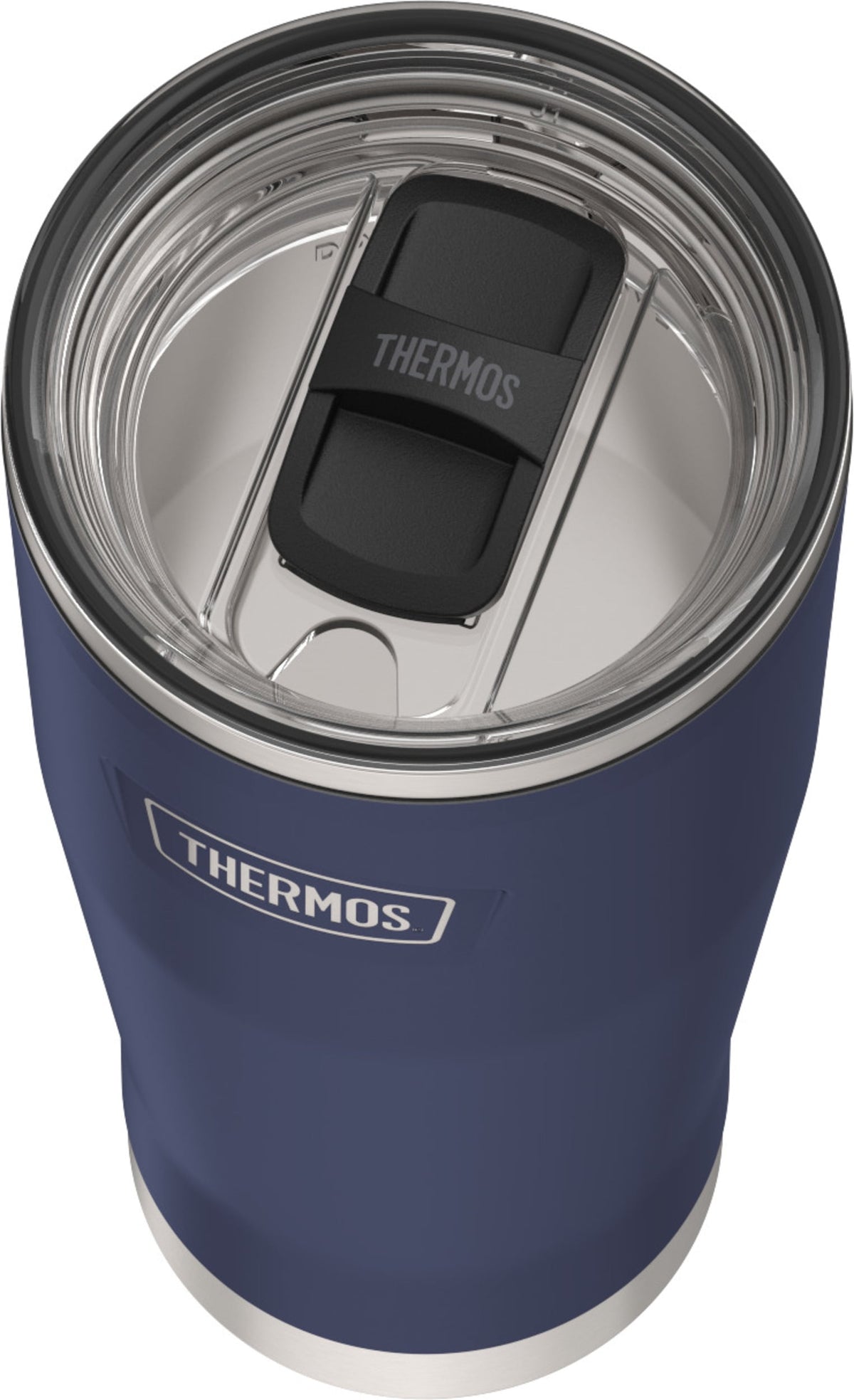 Thermos Stainless Steel Tumbler, w/ Slide Lock Lid, Graphite, 24 oz