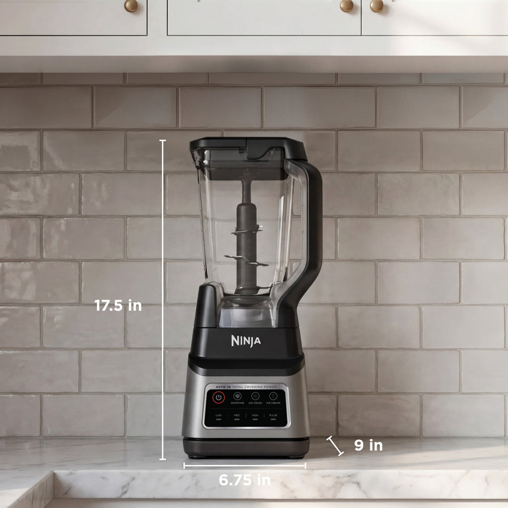 Ninja Professional Plus 72-Oz Blender with Auto-iQ, Gray, BN701