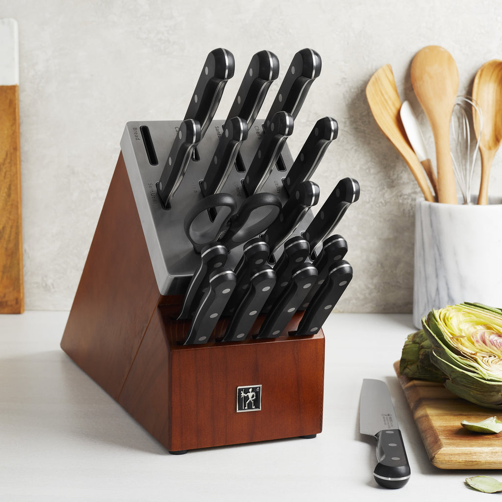 Henckels Solution 14-pc Self-Sharpening Knife Block Set