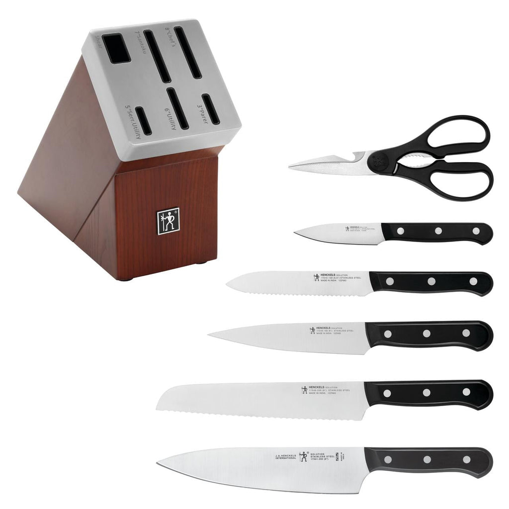 Henckels Solution 14-pc Self-Sharpening Knife Block Set