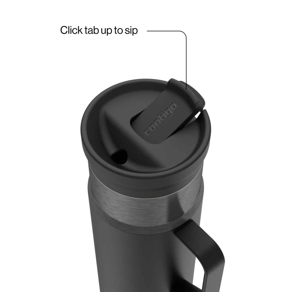 Contigo 20oz SnapSeal Insulated Stainless Steel Tumbler, Oatmilk Cream/Champagne