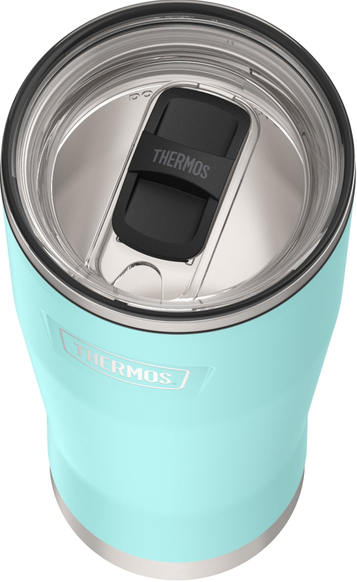 Thermos Stainless Steel Tumbler, w/ Slide Lock Lid, Graphite, 24 oz