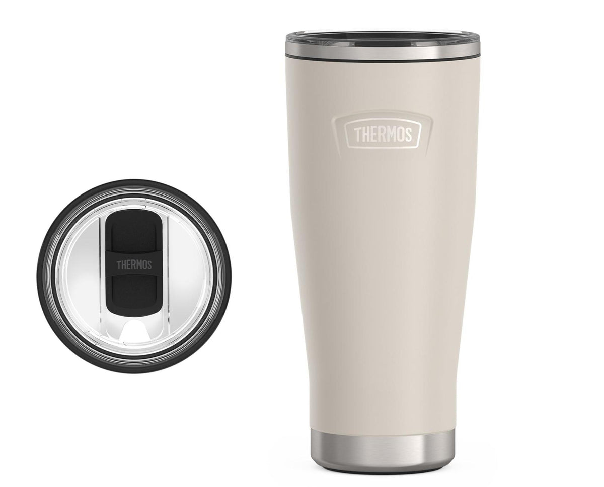 Thermos Stainless Steel Tumbler, w/ Slide Lock Lid, Graphite, 24 oz