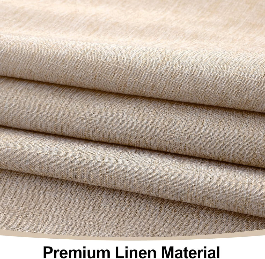 decorUhome Linen Rectangle Tablecloth 52x70 inch, Stain and Wrinkle Resistant Washable Table Cloth, Decorative Waterproof Fabric Table Cover for Dining Party, Sage Green