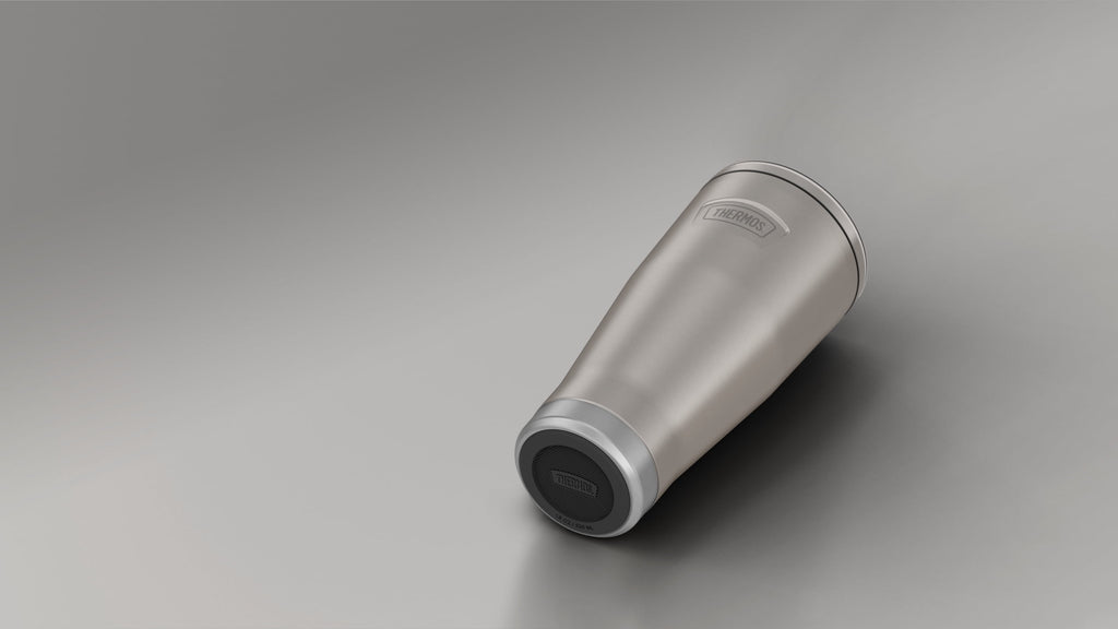 Thermos Stainless Steel Tumbler, w/ Slide Lock Lid, Graphite, 24 oz