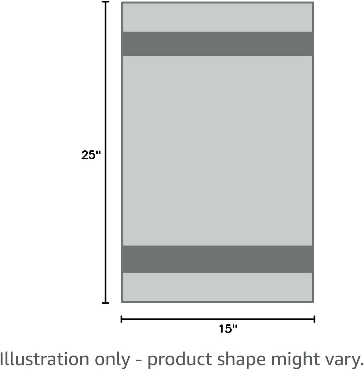 Kitchen Towels Set - 100% Pure Cotton Super Absorbent Hand Towel, Grey Tea Towels, Soft & Durable, Pack of 12 – 15”x25”, Grey Stripe