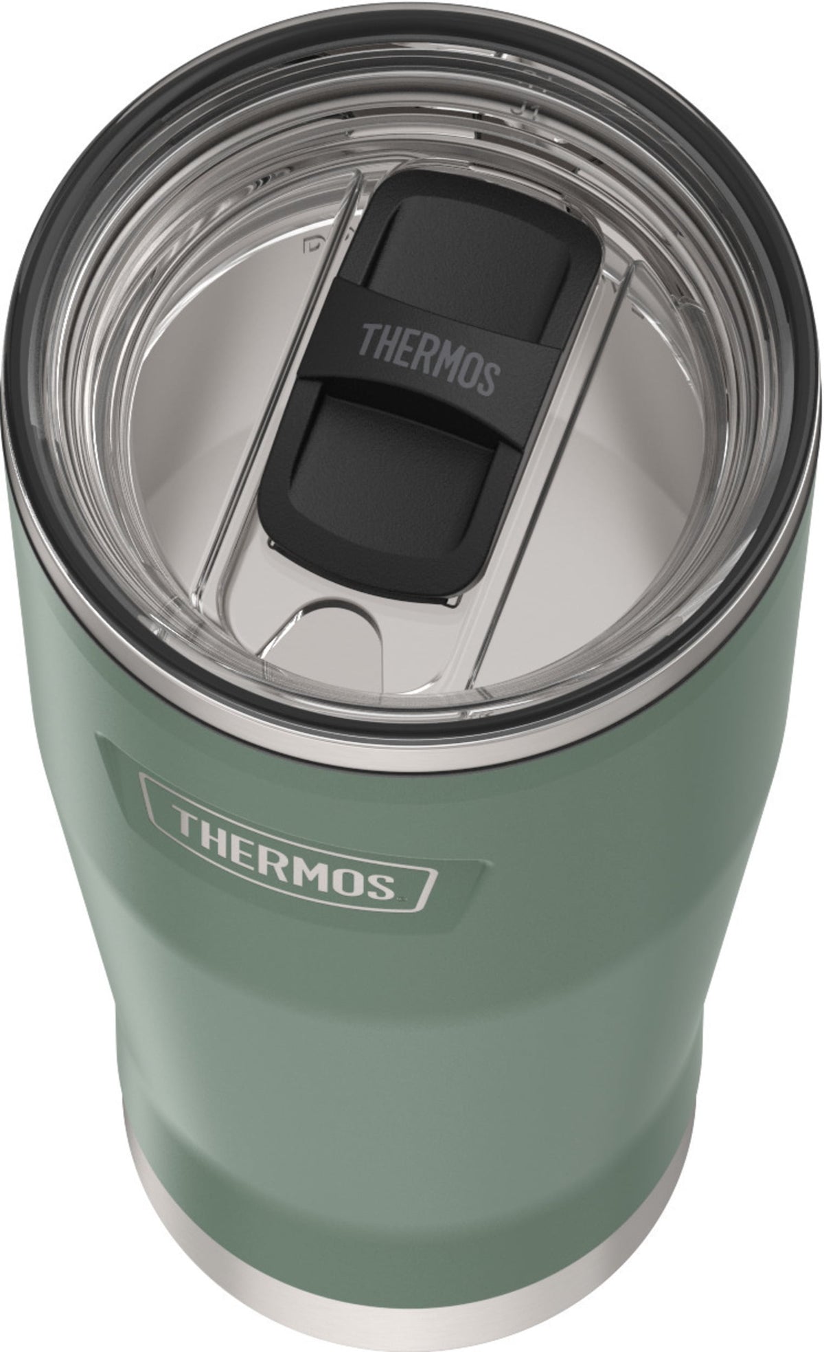 Thermos Stainless Steel Tumbler, w/ Slide Lock Lid, Graphite, 24 oz