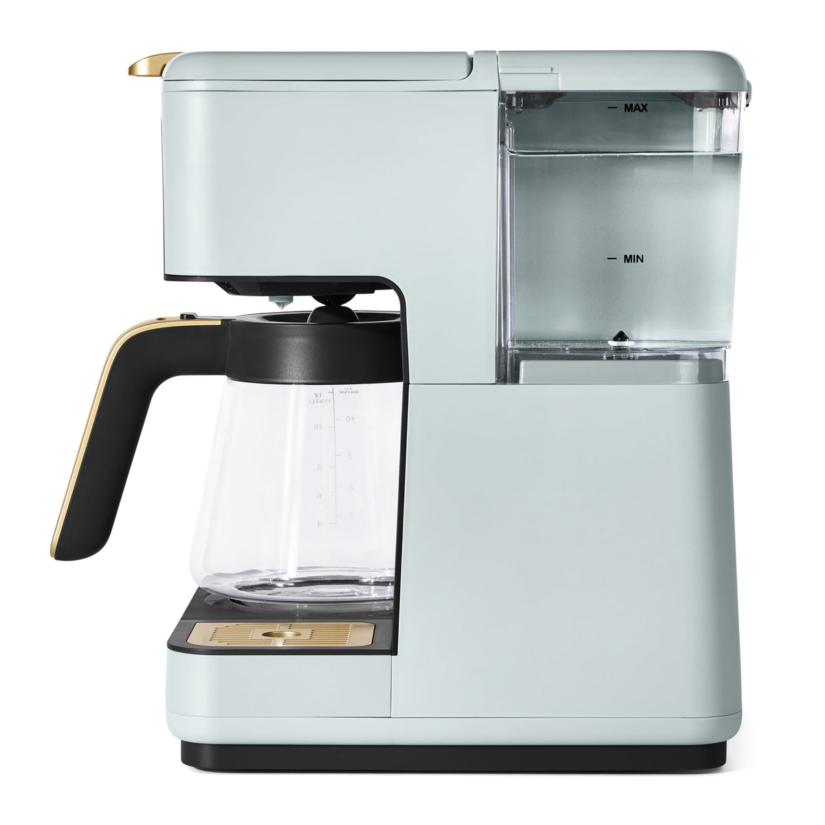 Beautiful by Drew Barrymore Multi-Brew 12-Cup Programmable Drip & Single-Serve Coffee Maker, White Icing