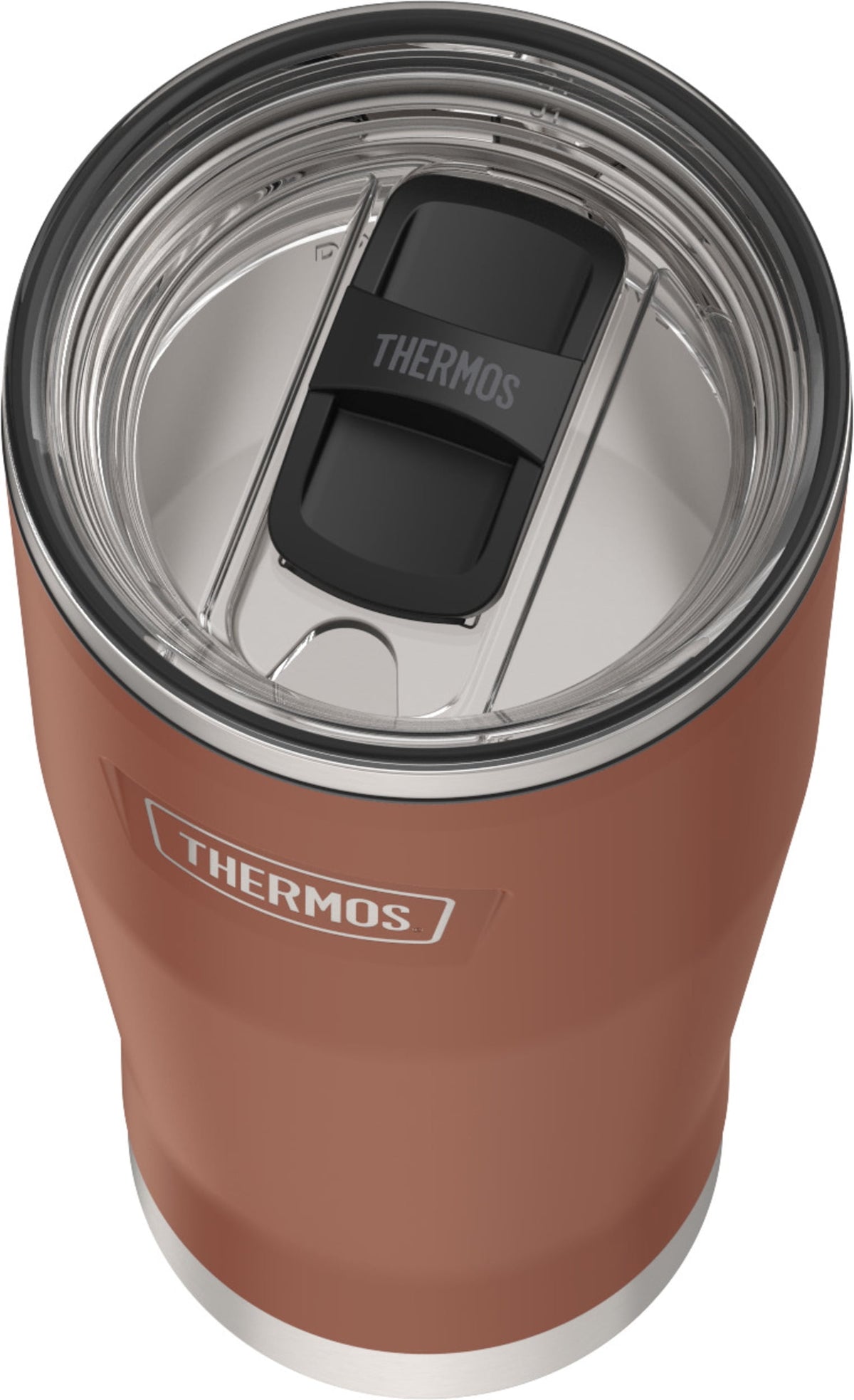 Thermos Stainless Steel Tumbler, w/ Slide Lock Lid, Graphite, 24 oz