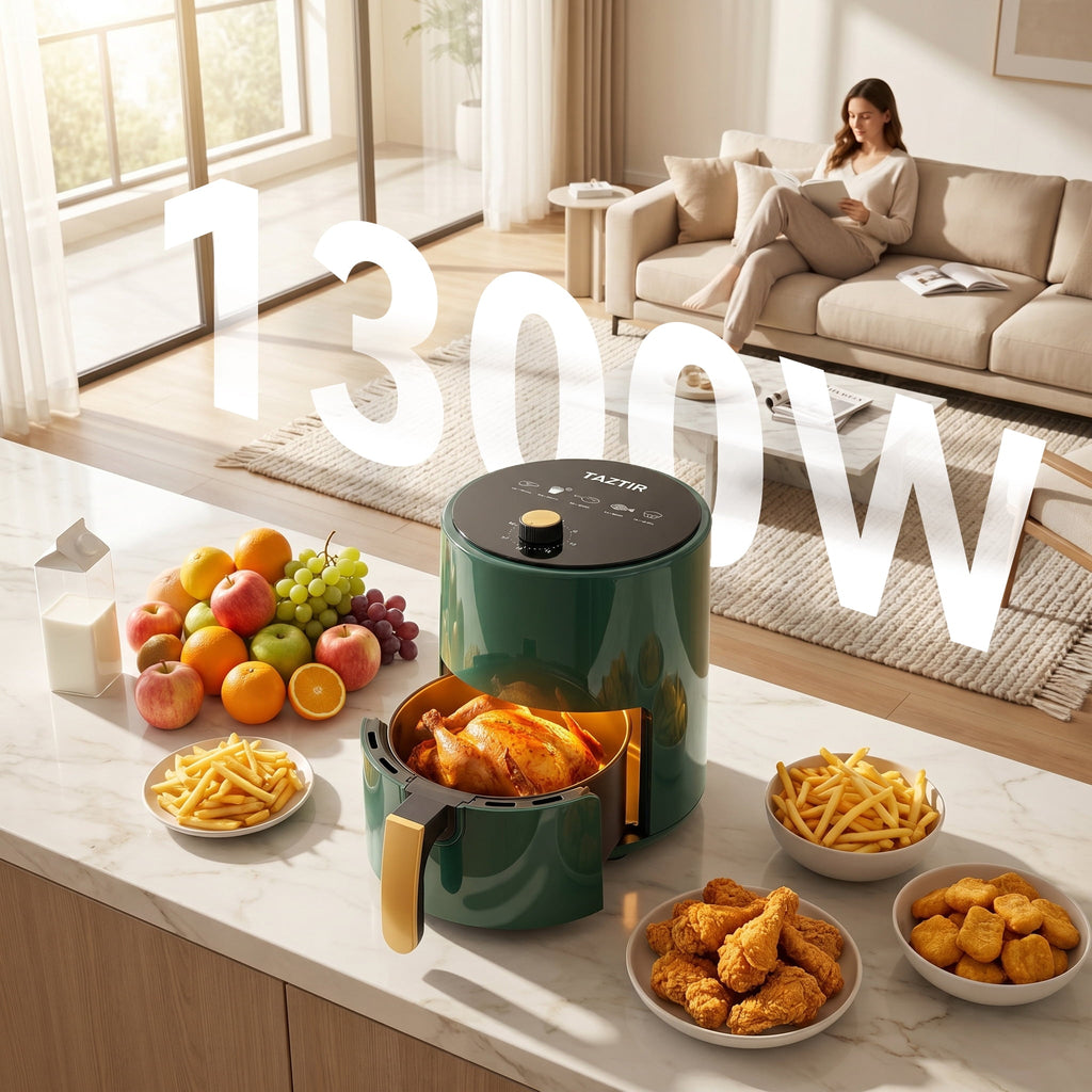 1300W High-Power Air Fryer Suitable for Roasting
