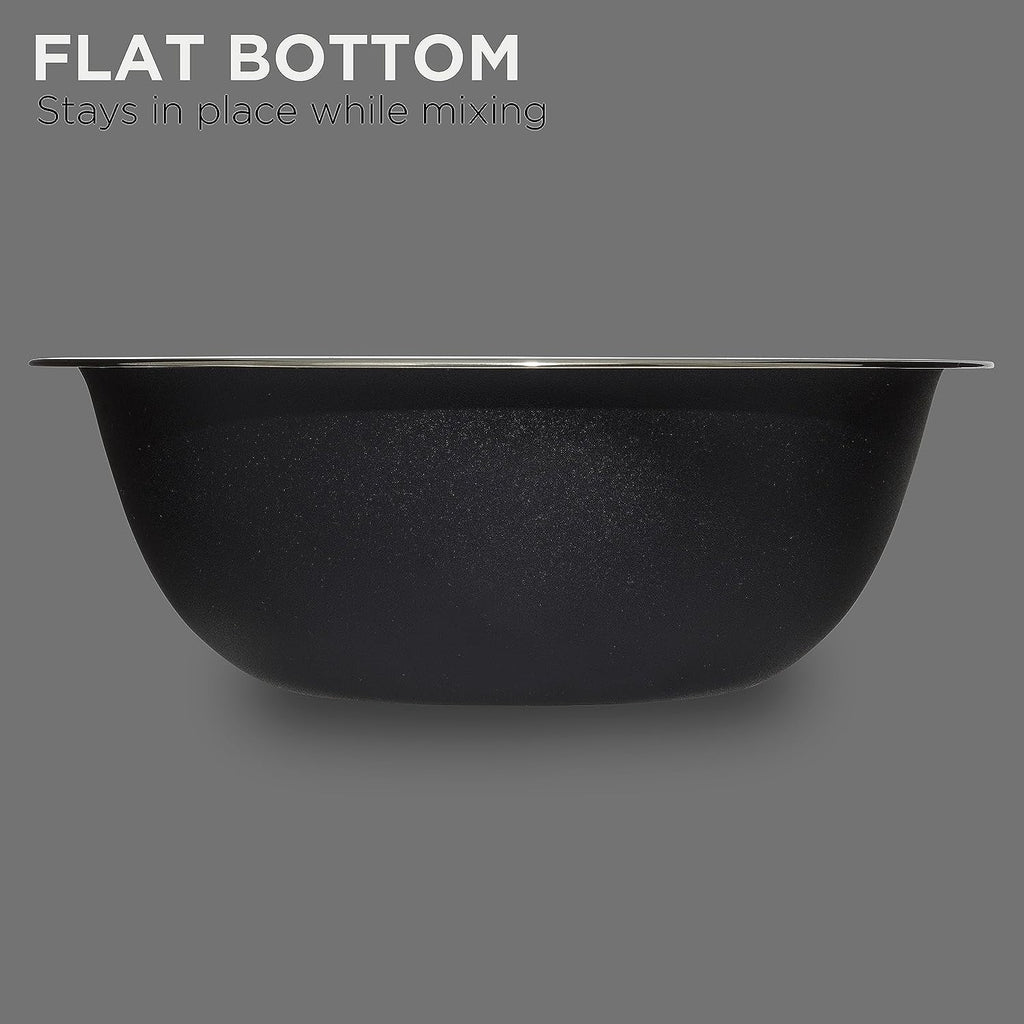 COOK WITH COLOR Mixing Bowls Set of 6, Stainless Steel Mixing Bowls, Metal Nesting Bowls for Kitchen, Sage Green