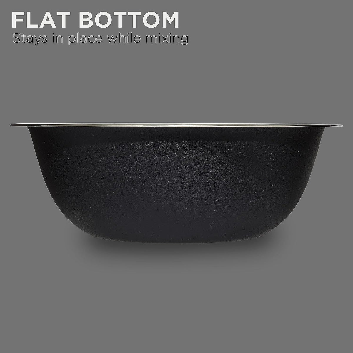 COOK WITH COLOR Mixing Bowls Set of 6, Stainless Steel Mixing Bowls, Metal Nesting Bowls for Kitchen, Sage Green