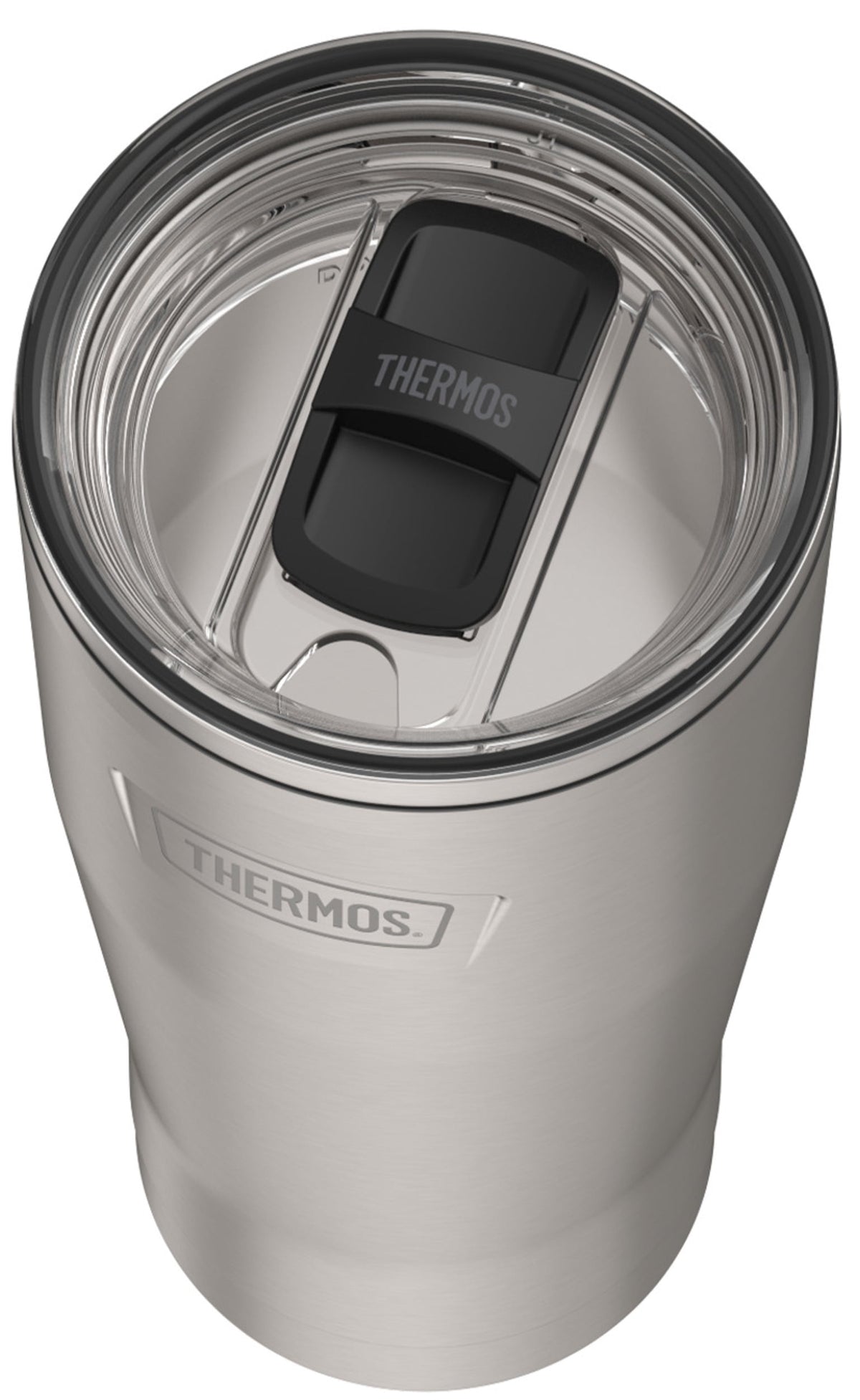 Thermos Stainless Steel Tumbler, w/ Slide Lock Lid, Graphite, 24 oz