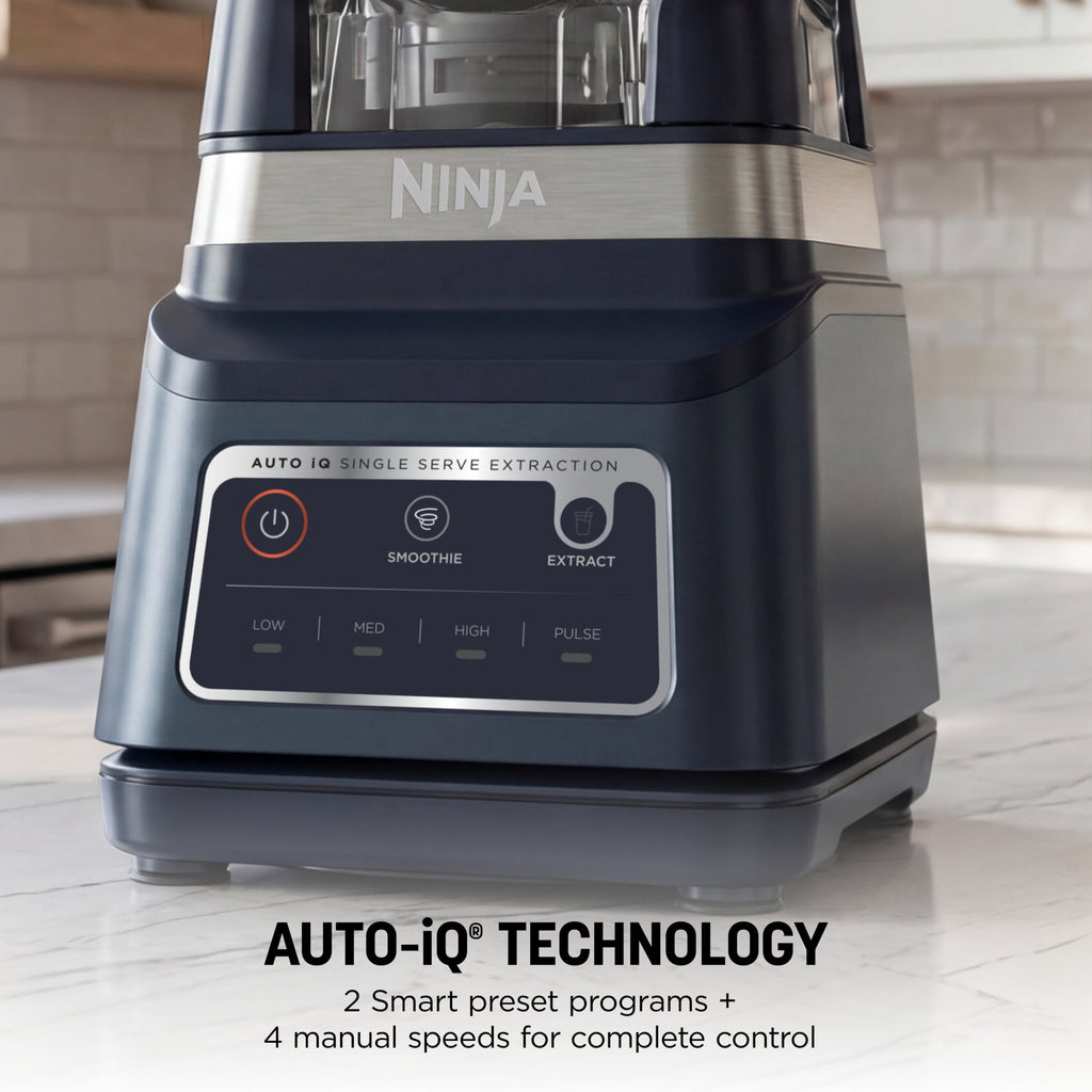 Ninja Professional Plus DUO 72-Oz Blender, Smoothies, Ice Crush, 2 Auto-iQ Preset Programs, 4 Speeds, 1400PW, BN750WH White