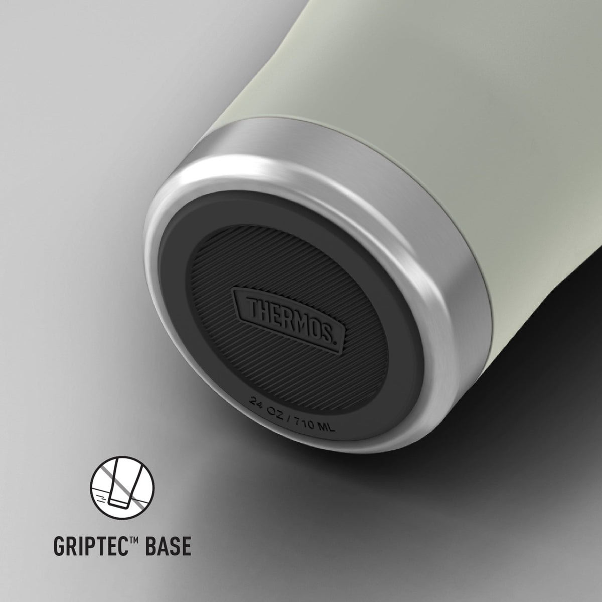 Thermos Stainless Steel Tumbler, w/ Slide Lock Lid, Graphite, 24 oz