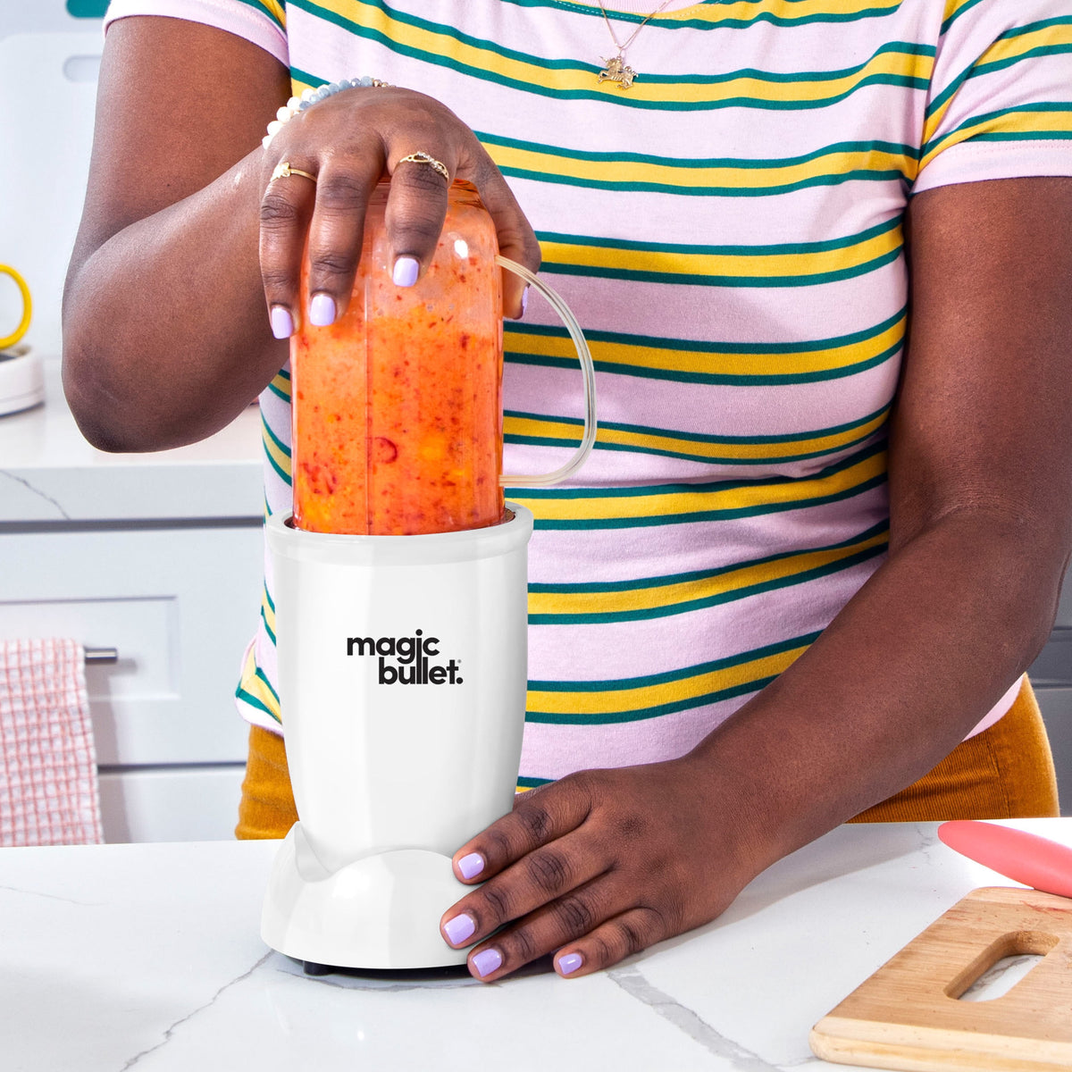 magic bullet, 4pc. Personal Blender, White