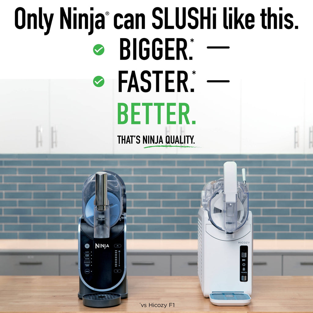 Ninja SLUSHi 88-Oz Frozen Drink Machine with RapidChill Technology, 5 Presets, Dishwasher Safe, Slushy Maker, FS301 Black