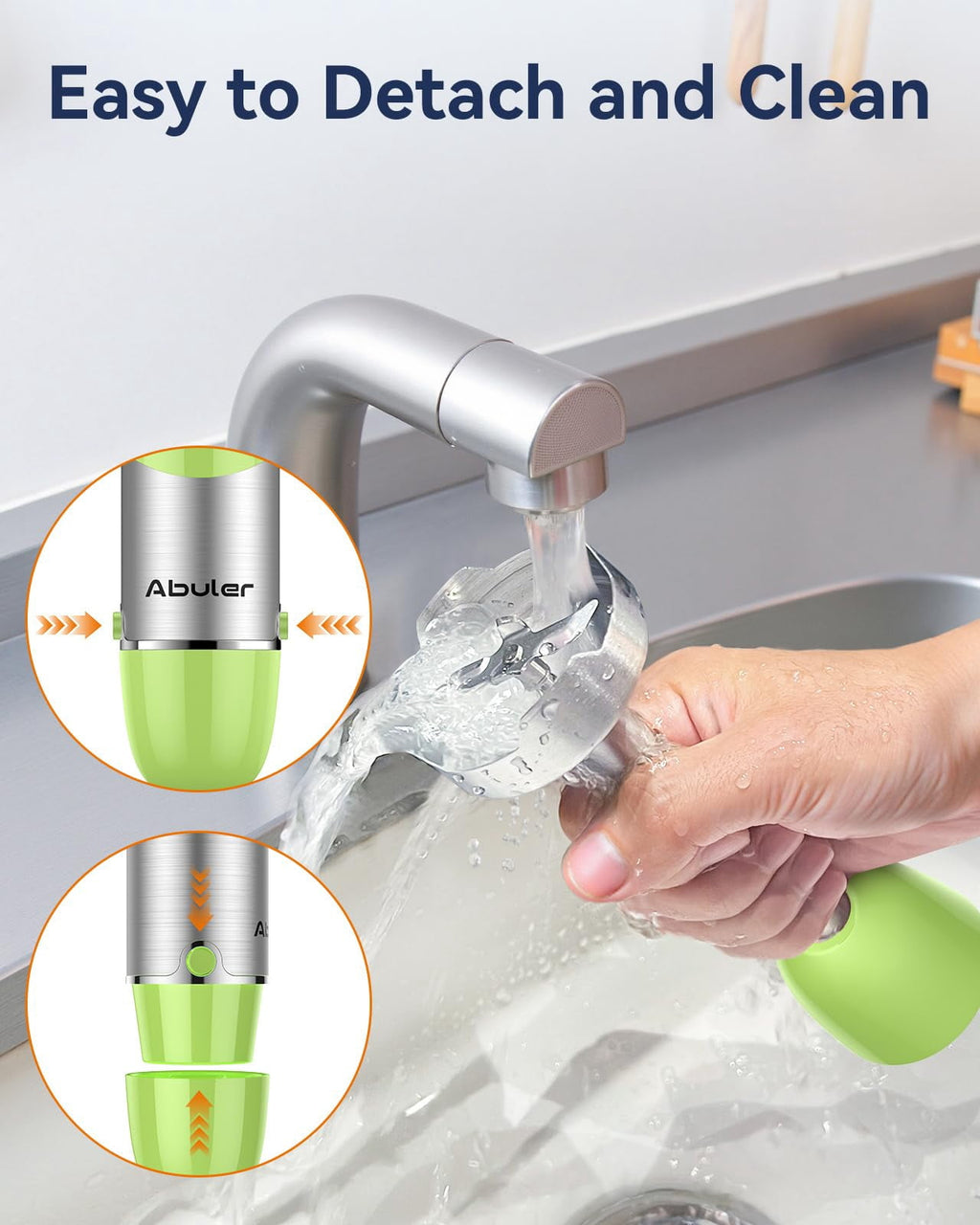 Immersion Blender Handheld 1000W 5 in 1 Corded Stick Hand Blender Kitchen with 12 Speed, BPA-Free, Mixing Beaker, Chopper, Whisk, Milk Frother, Perfect Emulsifier