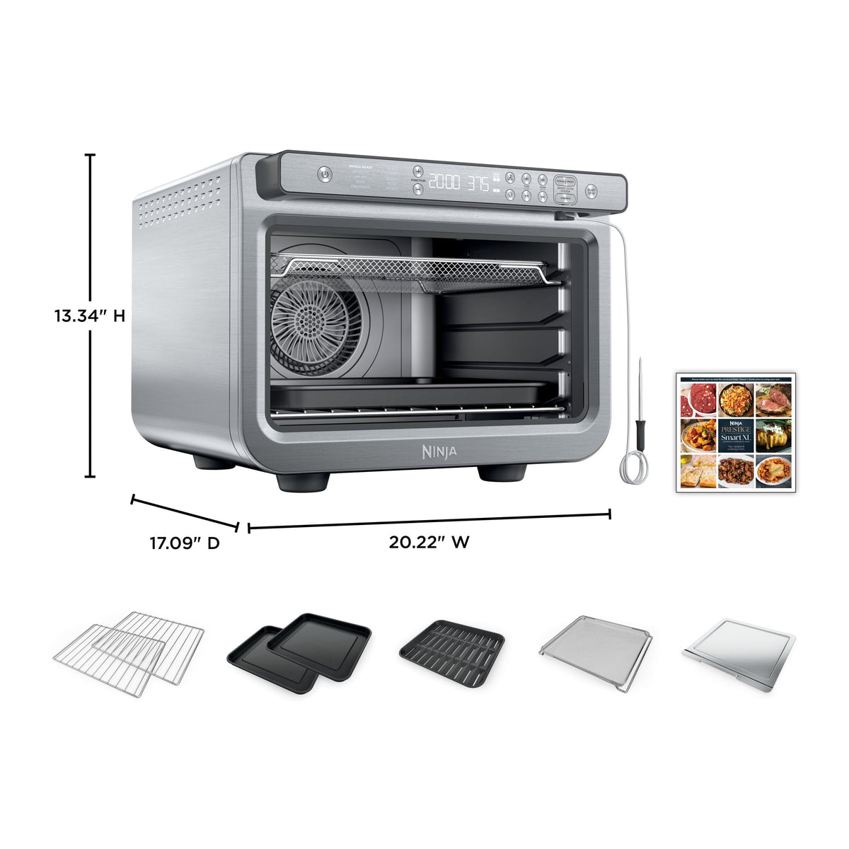 Ninja® Prestige Smart XL Air Fryer & Countertop Oven with Pro Cook System