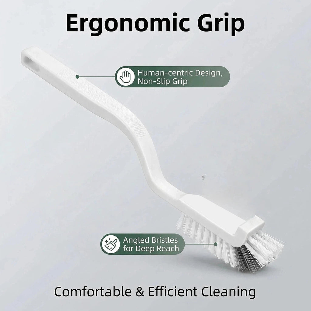 16 Pcs Crevice Cleaning Brush Set, Hard Bristle Scrub Brush for Deep Cleaning, Ideal for Kitchen, Bathroom, Tiles, Bottles, and Blenders
