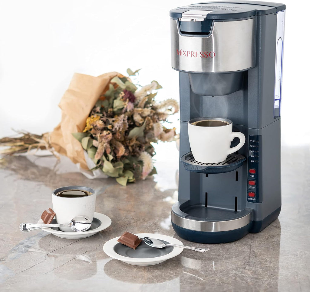 Mixpresso Single Serve Coffee Brewer, White
